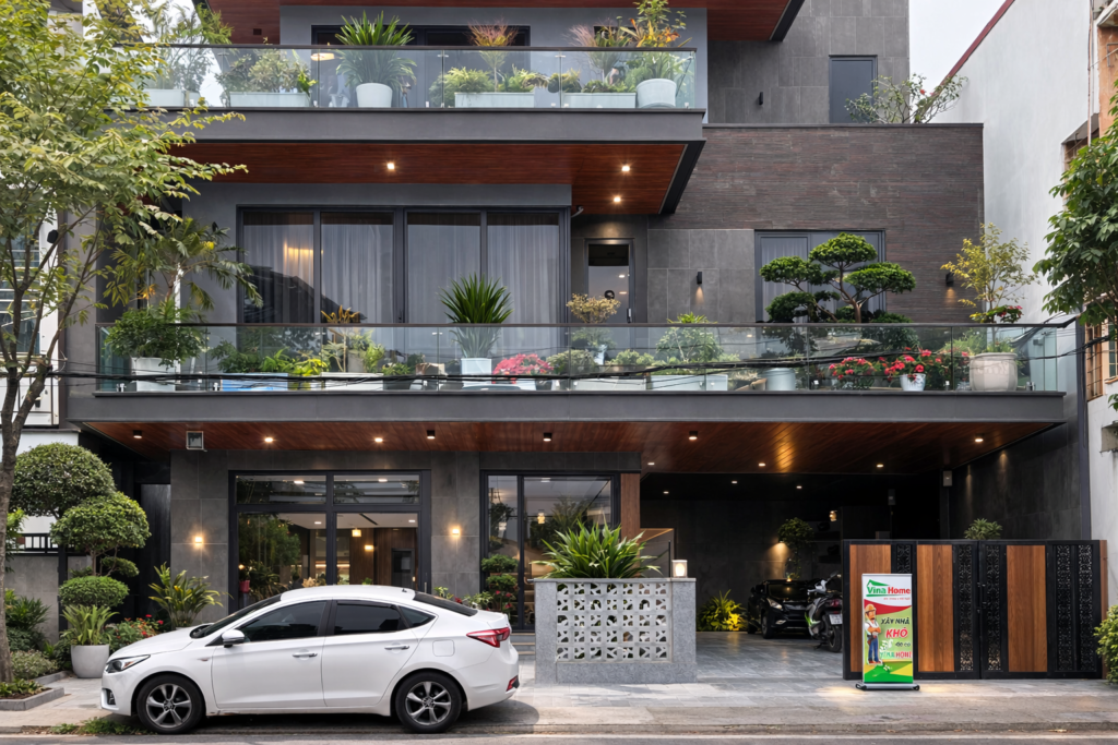 Nhà Phố Hiện Đại